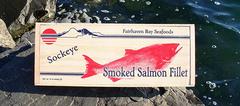 16 oz. Wild Smoked SOCKEYE Salmon Fillet - Legacy Box